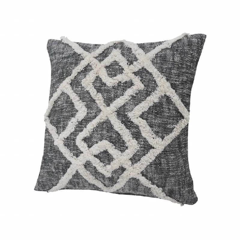 Decorative Pillows for Living Room MakeoverLumbar Support Pillows for Car Seats20" X 20" Black And Cream 100% Cotton Geometric Zippered Pillow Decorative Pillows for Living Room MakeoverLumbar Support Pillows for Car Seats20" X 20" Black And Cream 100% Cotton Geometric Zippered Pillow