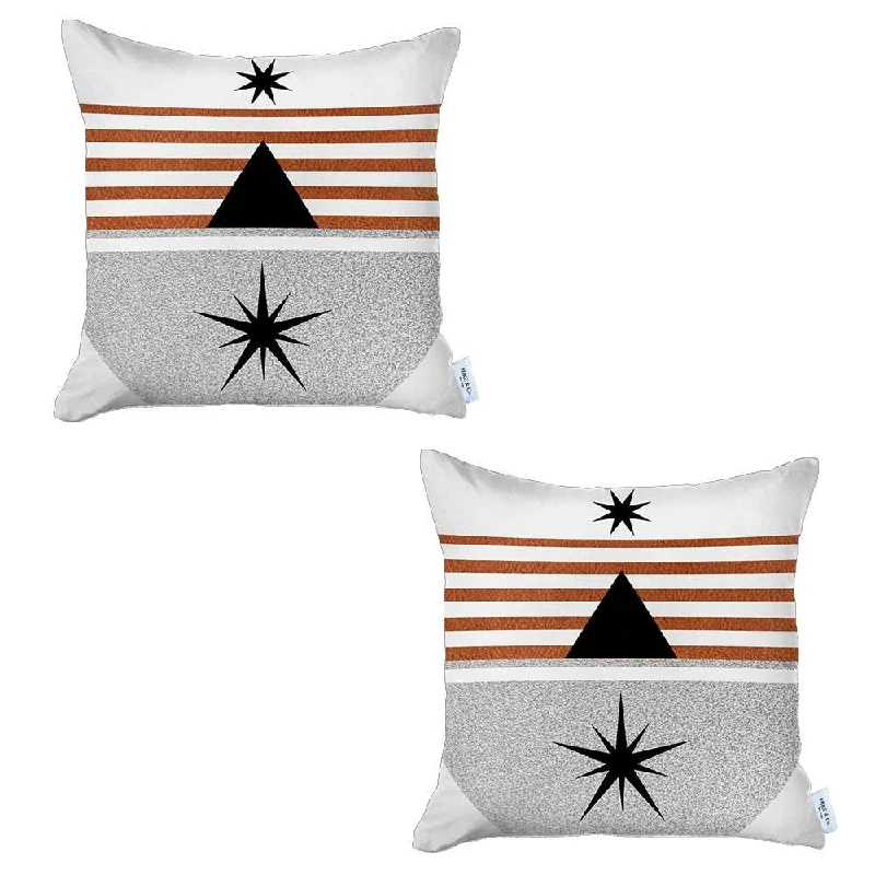 Soft and Fluffy Pillows for Bedroom ComfortDecorative Pillows for Living Room MakeoverSet Of 2 Orange And Ivory Striped Pillow Covers Soft and Fluffy Pillows for Bedroom ComfortDecorative Pillows for Living Room MakeoverSet Of 2 Orange And Ivory Striped Pillow Covers