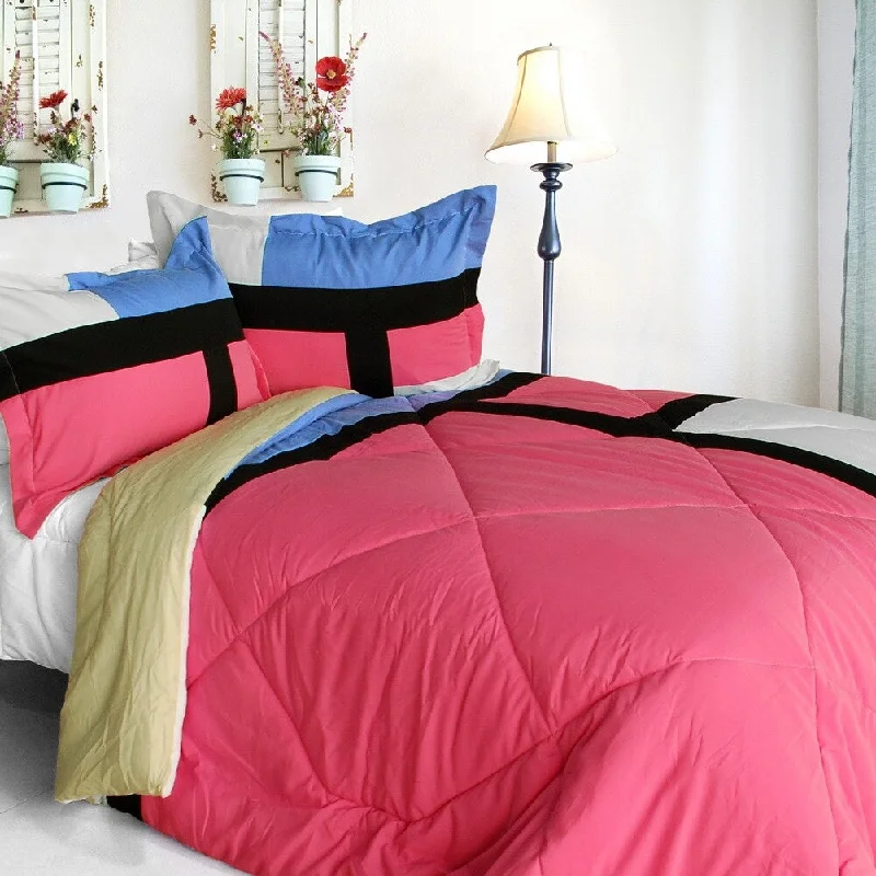 Wool - filled comforters with natural moisture - wicking and temperature - regulating featuresRemember Mackenzie Quilted Patchwork Down Alternative Comforter Set (Queen Size) Wool - filled comforters with natural moisture - wicking and temperature - regulating featuresRemember Mackenzie Quilted Patchwork Down Alternative Comforter Set (Queen Size)