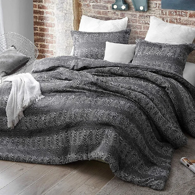 King - size comforters to fit large king - sized beds perfectlyWild Opaki - Black and White Stripes Jacquard Comforter King - size comforters to fit large king - sized beds perfectlyWild Opaki - Black and White Stripes Jacquard Comforter