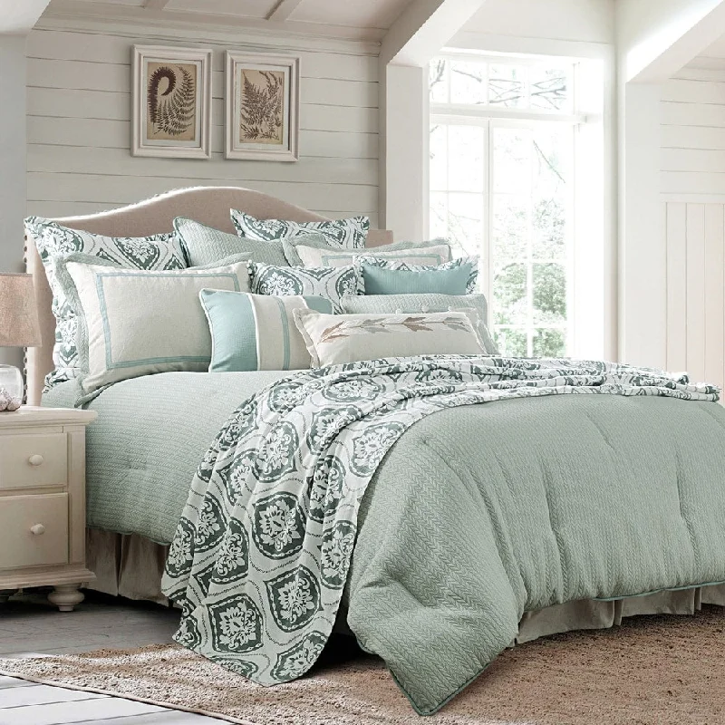 Microfiber - filled comforters that are lightweight and easy to care for4-PC Belmont Comforter Set, Super Queen Microfiber - filled comforters that are lightweight and easy to care for4-PC Belmont Comforter Set, Super Queen