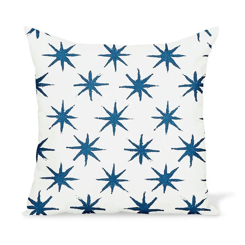 Travel Pillows for Long JourneysMemory Foam Pillows for Neck SupportPeter Dunham Textiles Outdoor Starstruck in Indigo Pillow Travel Pillows for Long JourneysMemory Foam Pillows for Neck SupportPeter Dunham Textiles Outdoor Starstruck in Indigo Pillow