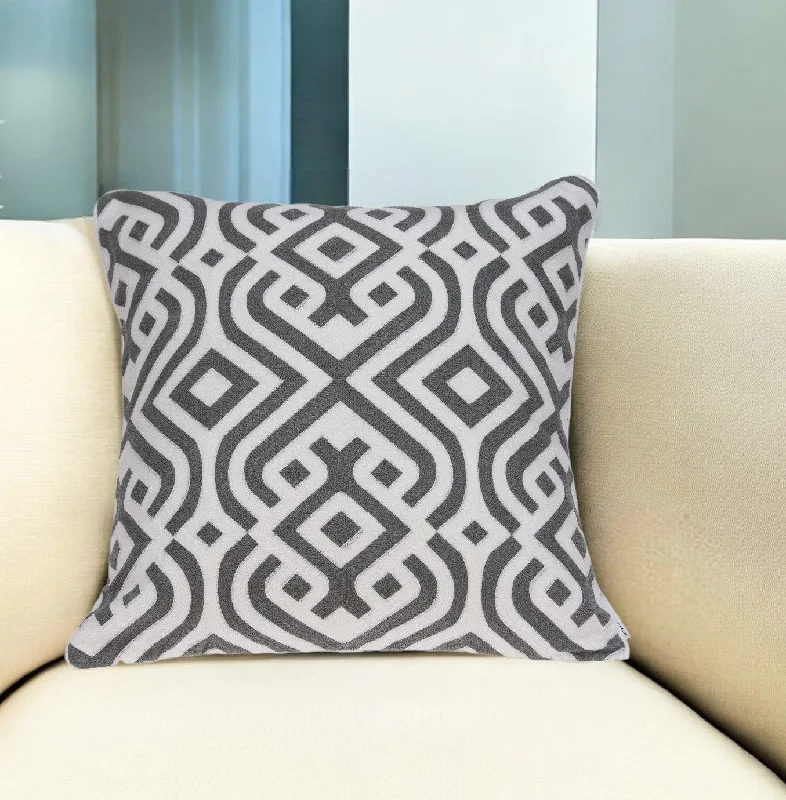 Feather Pillows for a Luxurious SleepDown Alternative Pillows for Ethical Choices20" X 7" X 20" Gray And White Accent Pillow Cover With Poly Insert Feather Pillows for a Luxurious SleepDown Alternative Pillows for Ethical Choices20" X 7" X 20" Gray And White Accent Pillow Cover With Poly Insert
