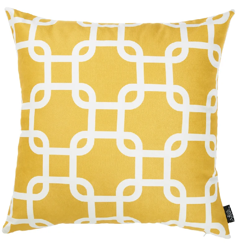 Hypoallergenic Pillows for Allergy SufferersPregnancy Pillows for Expectant MothersYellow And White Lattice Decorative Throw Pillow Cover Hypoallergenic Pillows for Allergy SufferersPregnancy Pillows for Expectant MothersYellow And White Lattice Decorative Throw Pillow Cover
