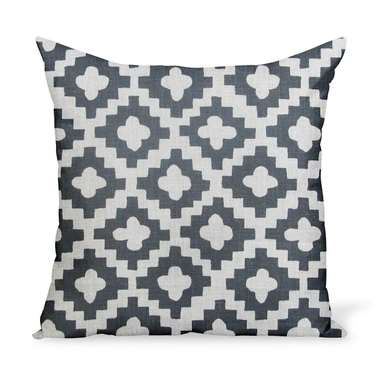 Round Pillows for Boho-Style InteriorsVelvet Pillows for a Touch of ElegancePeter Dunham Textiles Peterazzi in Charcoal Pillow Round Pillows for Boho-Style InteriorsVelvet Pillows for a Touch of ElegancePeter Dunham Textiles Peterazzi in Charcoal Pillow