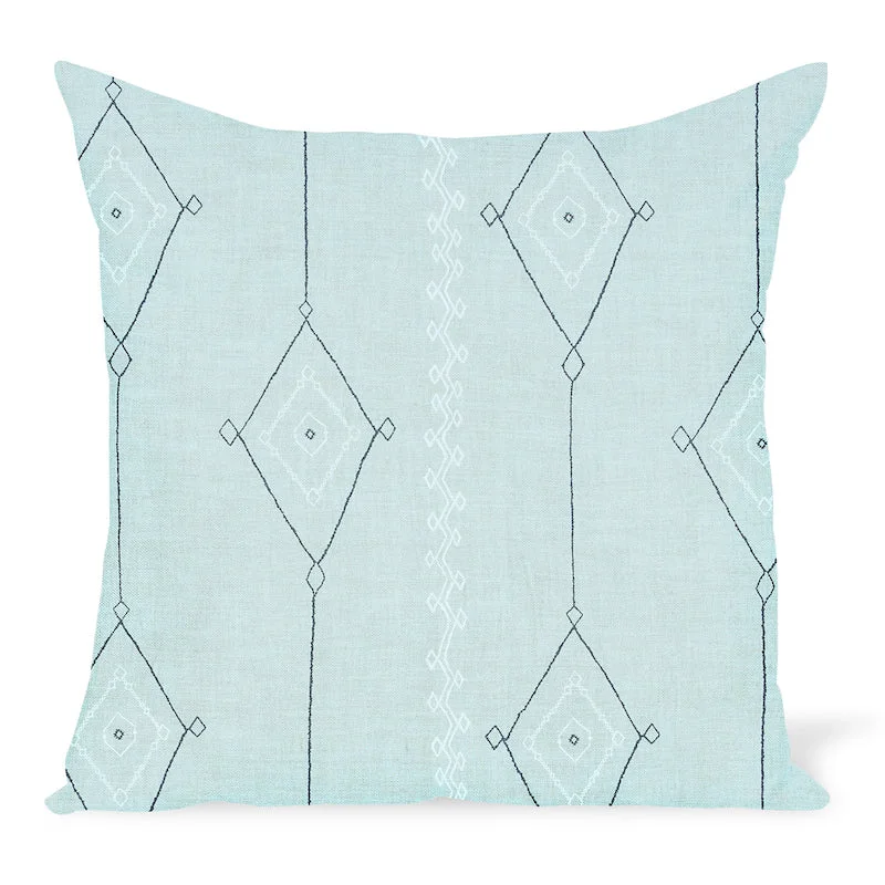 Cooling Pillows for Hot SleepersBolster Pillows for Sofa DecorationPeter Dunham Textiles Khyber in Ocean Pillow Cooling Pillows for Hot SleepersBolster Pillows for Sofa DecorationPeter Dunham Textiles Khyber in Ocean Pillow