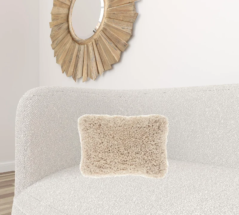 Firm Pillows for Side SleepersSilk Pillows for Smooth Skin and HairBeige Knubby Plush Lumbar Throw Pillow Firm Pillows for Side SleepersSilk Pillows for Smooth Skin and HairBeige Knubby Plush Lumbar Throw Pillow