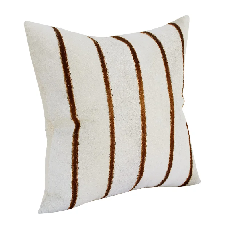 Cooling Pillows for Hot SleepersDecorative Pillows for Living Room Makeover20" X 20" Brown and Ivory Striped Faux Leather Zippered Pillow Cooling Pillows for Hot SleepersDecorative Pillows for Living Room Makeover20" X 20" Brown and Ivory Striped Faux Leather Zippered Pillow