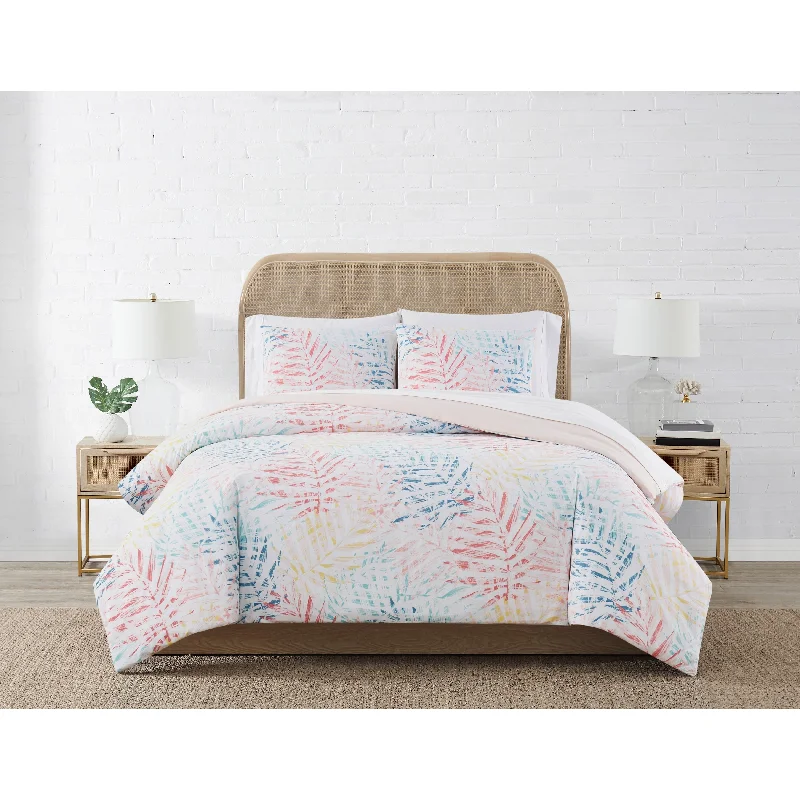 Microfiber - filled comforters that are lightweight and easy to care forCoastal Living Bright Tropics 3 Piece Comforter Set Microfiber - filled comforters that are lightweight and easy to care forCoastal Living Bright Tropics 3 Piece Comforter Set