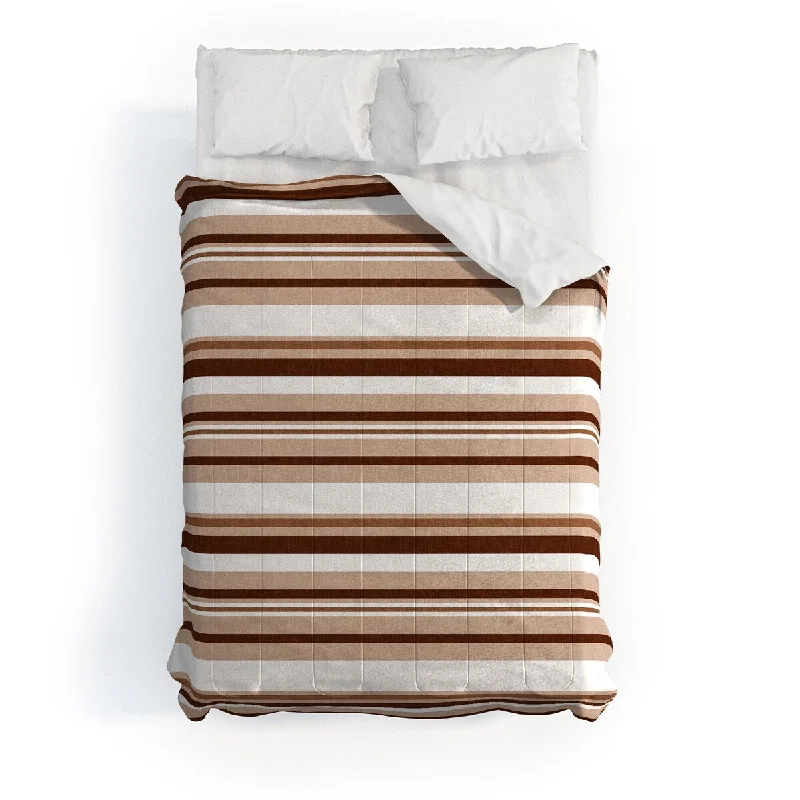 Duck down comforters with a softer feel and good warmth retentionLittle Arrow Design Co Multi Stripe Espresso Made To Order Full Comforter Duck down comforters with a softer feel and good warmth retentionLittle Arrow Design Co Multi Stripe Espresso Made To Order Full Comforter