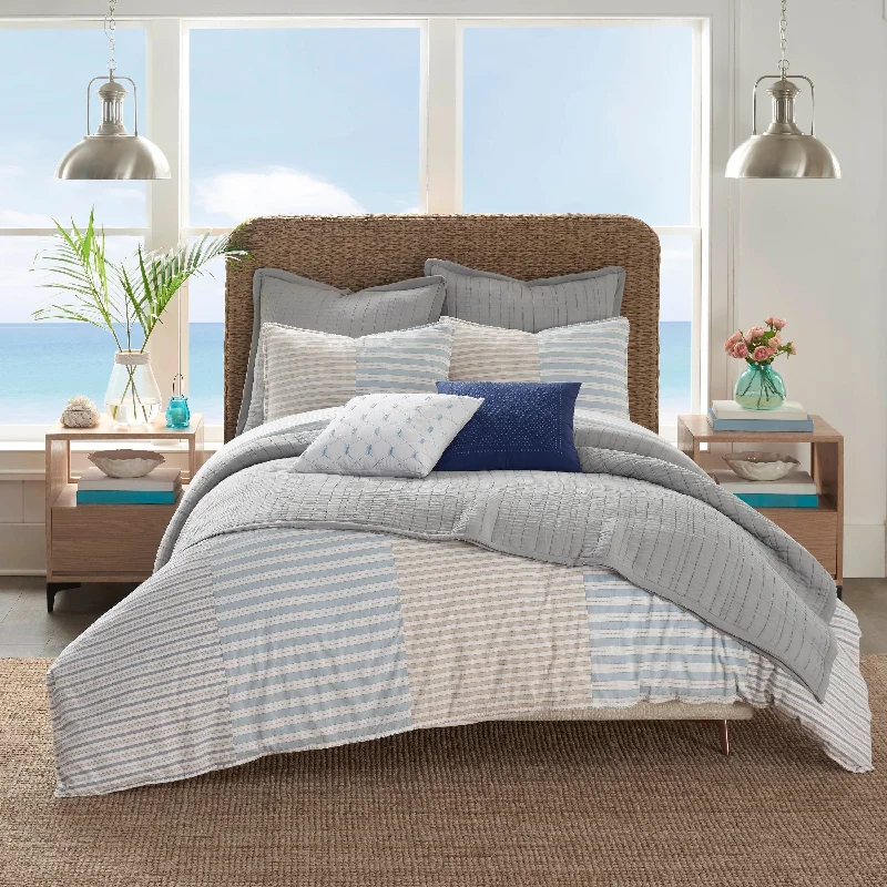 Silk - filled comforters for a luxurious and smooth touchSouthern Tide Pines Cotton Comforter Set Silk - filled comforters for a luxurious and smooth touchSouthern Tide Pines Cotton Comforter Set