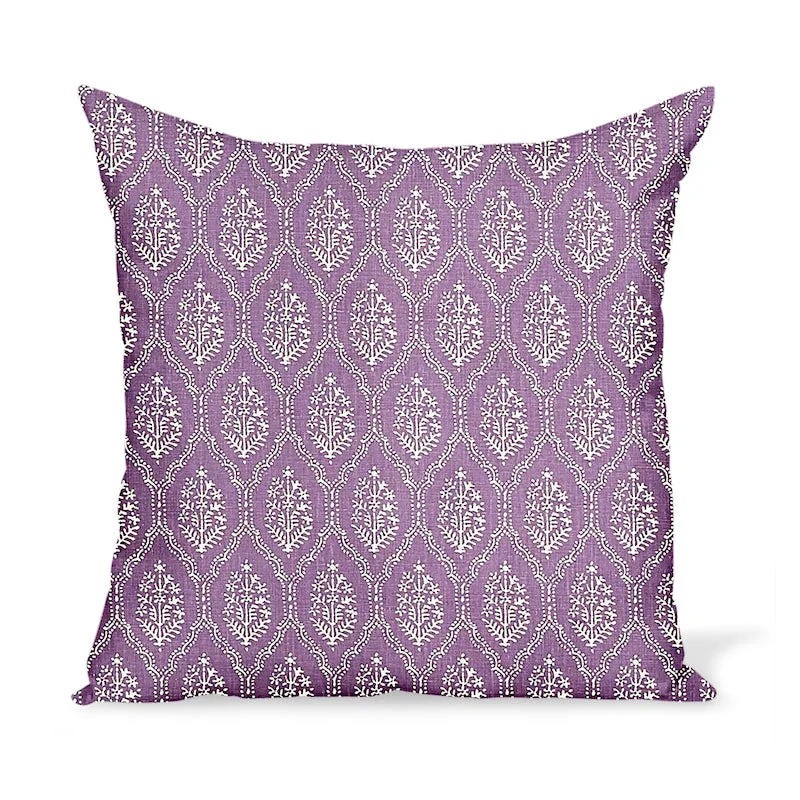 Firm Pillows for Side SleepersOrthopedic Pillows for Back Pain ReliefPeter Dunham Textiles Jaali in Amethyst Pillow Firm Pillows for Side SleepersOrthopedic Pillows for Back Pain ReliefPeter Dunham Textiles Jaali in Amethyst Pillow