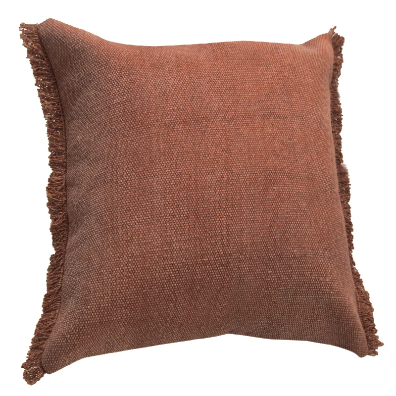 Firm Pillows for Side SleepersSilk Pillows for Smooth Skin and Hair20" X 20" Adobe Clay 100% Cotton Zippered Pillow Firm Pillows for Side SleepersSilk Pillows for Smooth Skin and Hair20" X 20" Adobe Clay 100% Cotton Zippered Pillow