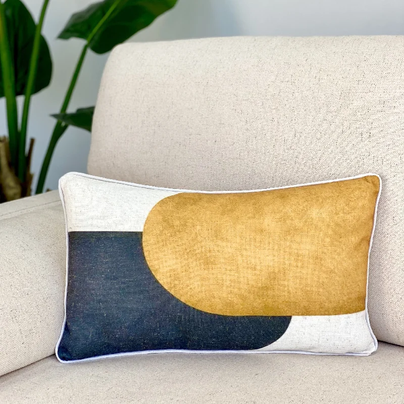Bolster Pillows for Sofa DecorationBolster Pillows for Sofa DecorationBlack and Yellow Long Abstract Printed Pillow Bolster Pillows for Sofa DecorationBolster Pillows for Sofa DecorationBlack and Yellow Long Abstract Printed Pillow