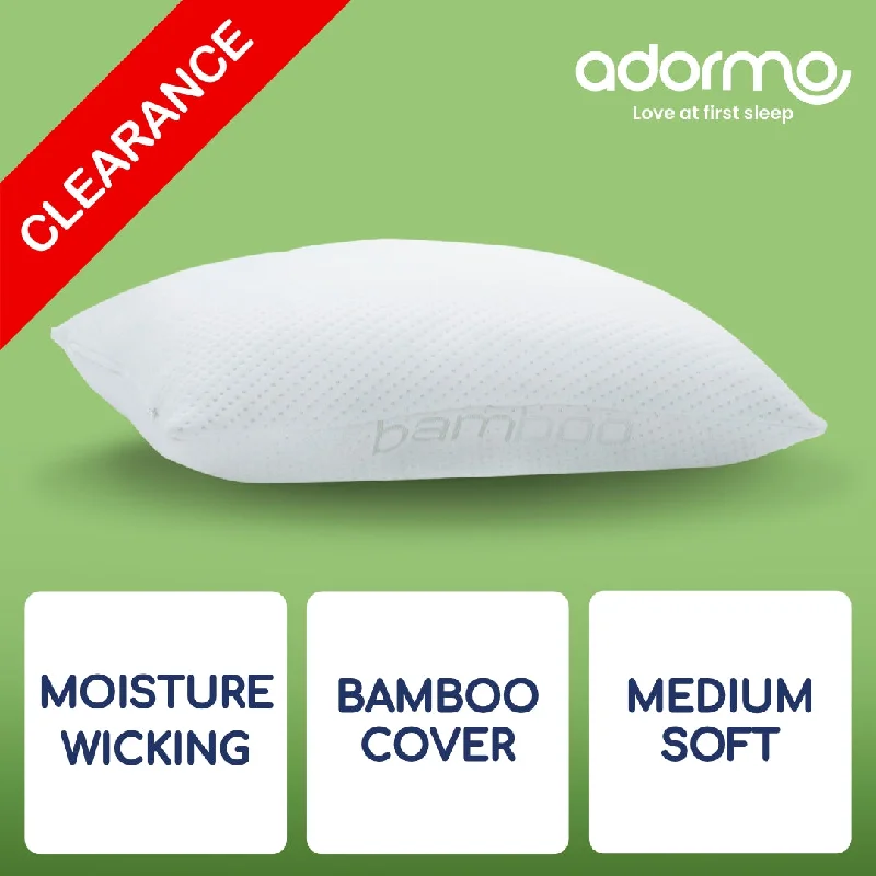 Travel Pillows for Long JourneysHypoallergenic Pillows for Allergy SufferersAdormo Bamboo Pillow