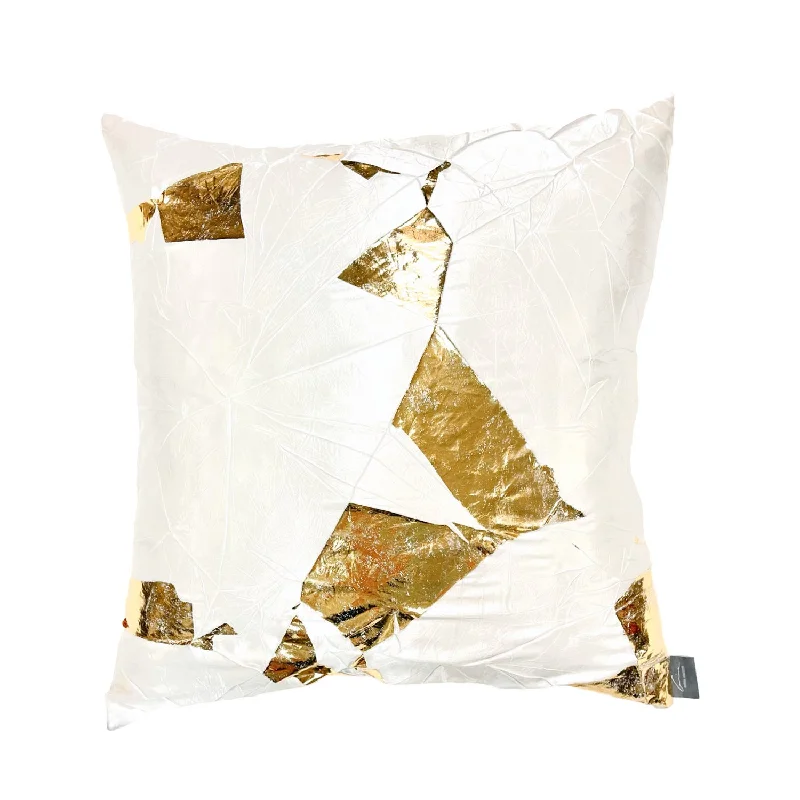 Hypoallergenic Pillows for Allergy SufferersPregnancy Pillows for Expectant MothersGold Facet Silk Ivoire | Hand Dyed & Hand Painted Collection | Pillow Hypoallergenic Pillows for Allergy SufferersPregnancy Pillows for Expectant MothersGold Facet Silk Ivoire | Hand Dyed & Hand Painted Collection | Pillow