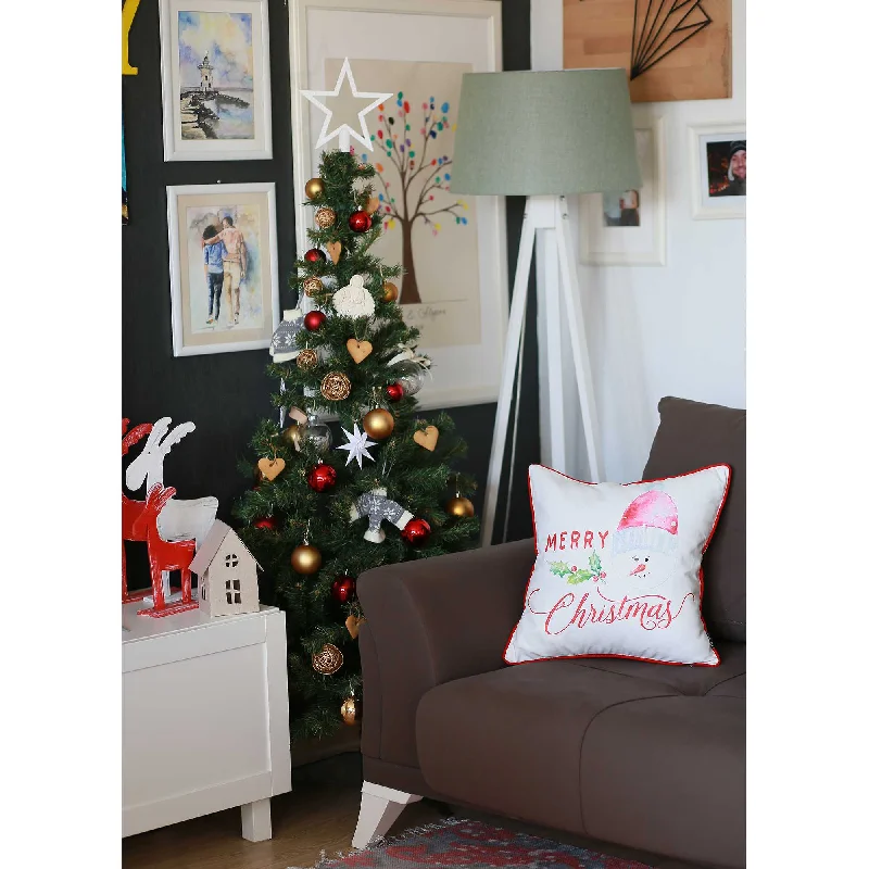 Pregnancy Pillows for Expectant MothersSquare Pillows for Modern Home Decor18"X18" Merry Christmas Printed Decorative Throw Pillow Cover Pregnancy Pillows for Expectant MothersSquare Pillows for Modern Home Decor18"X18" Merry Christmas Printed Decorative Throw Pillow Cover