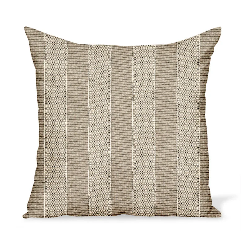 Down Alternative Pillows for Ethical ChoicesVelvet Pillows for a Touch of ElegancePeter Dunham Textiles Outdoor Asilah in Stone on Natural Pillow Down Alternative Pillows for Ethical ChoicesVelvet Pillows for a Touch of ElegancePeter Dunham Textiles Outdoor Asilah in Stone on Natural Pillow