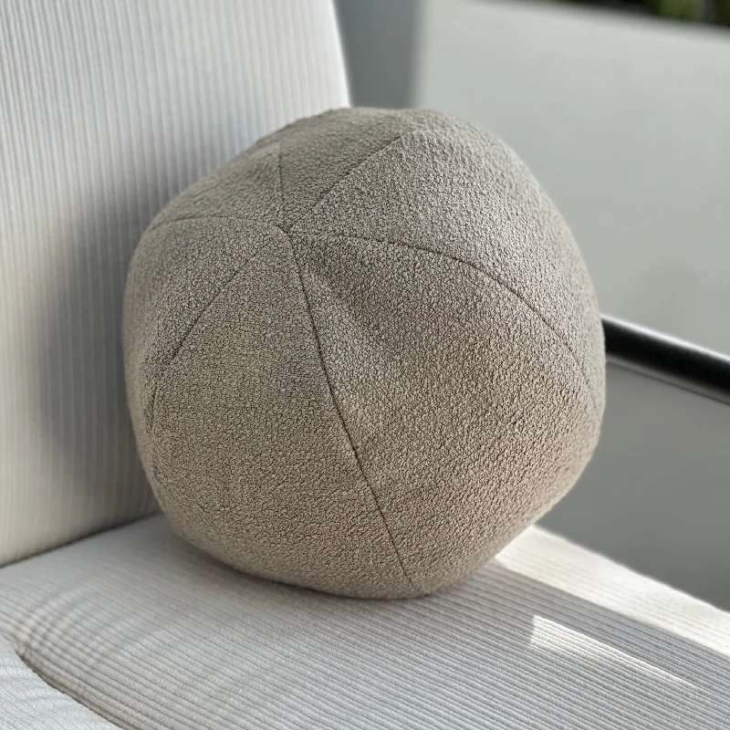 Square Pillows for Modern Home DecorFeather Pillows for a Luxurious SleepBouclé Sand Ball Throw Pillow Square Pillows for Modern Home DecorFeather Pillows for a Luxurious SleepBouclé Sand Ball Throw Pillow