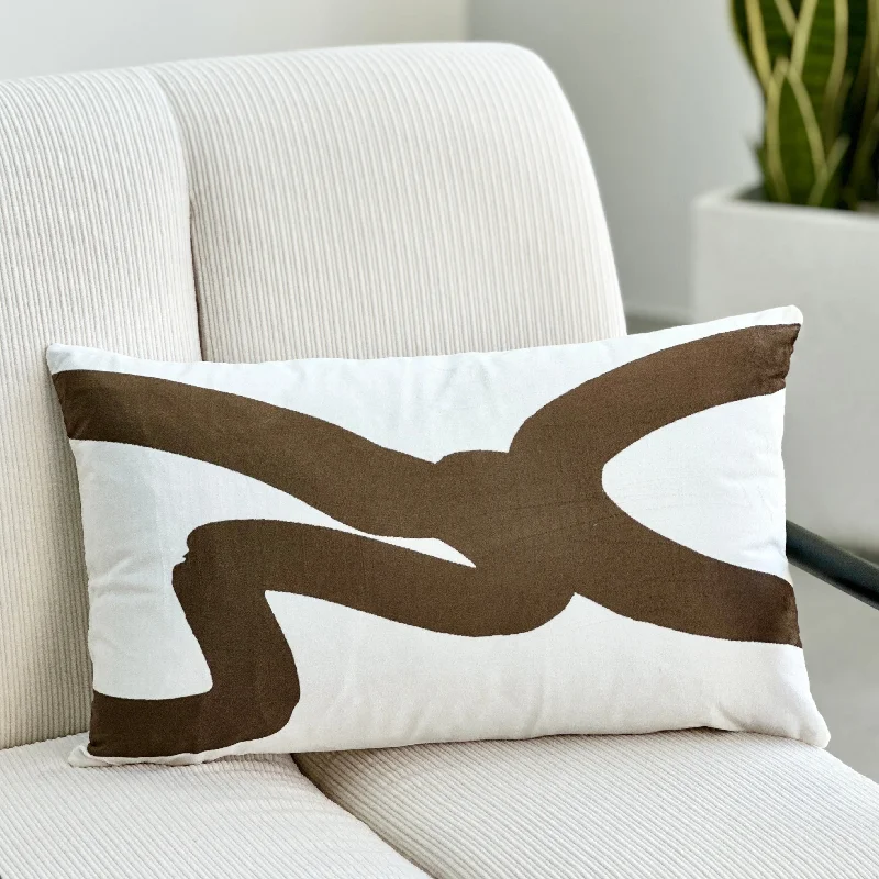 Orthopedic Pillows for Back Pain ReliefDecorative Pillows for Living Room MakeoverBrown Scribble Long Pillow Orthopedic Pillows for Back Pain ReliefDecorative Pillows for Living Room MakeoverBrown Scribble Long Pillow