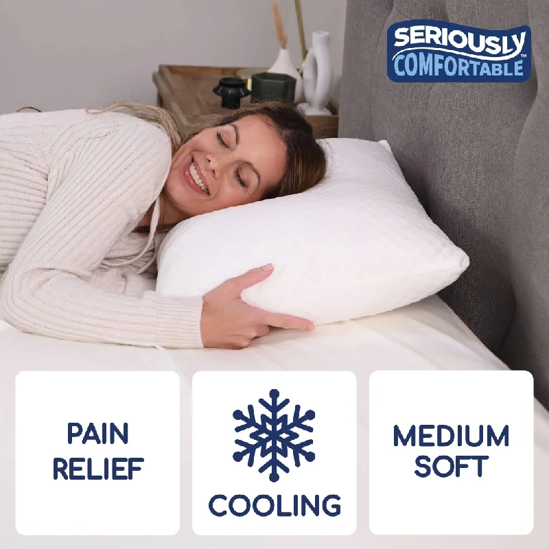Hypoallergenic Pillows for Allergy SufferersHypoallergenic Pillows for Allergy SufferersSeriously Comfortable	Cool Cloud Comfort Pillow