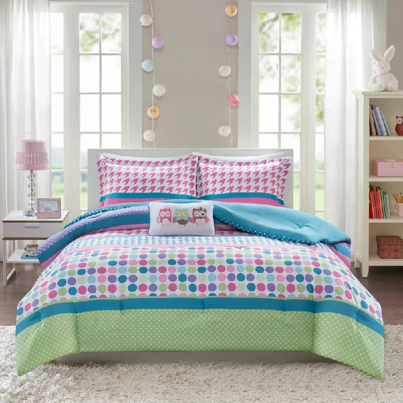 Queen - size comforters for standard queen - sized mattressesMi Zone Jenny Aqua Comforter Set Queen - size comforters for standard queen - sized mattressesMi Zone Jenny Aqua Comforter Set