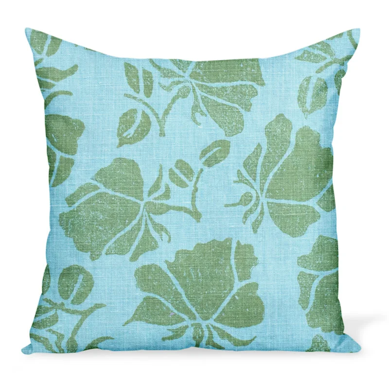 Square Pillows for Modern Home DecorSilk Pillows for Smooth Skin and HairPeter Dunham Textiles Emilia in Blue/Green Pillow Square Pillows for Modern Home DecorSilk Pillows for Smooth Skin and HairPeter Dunham Textiles Emilia in Blue/Green Pillow