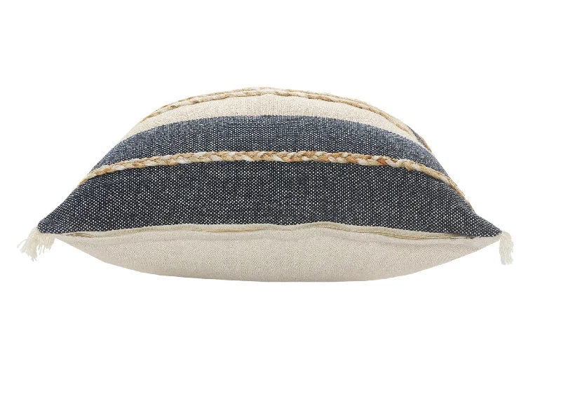 Memory Foam Pillows for Neck SupportBack Support Pillows for Office Chairs20" X 20" Denim Blue Tan And Taupe Jute Coastal Zippered Pillow Memory Foam Pillows for Neck SupportBack Support Pillows for Office Chairs20" X 20" Denim Blue Tan And Taupe Jute Coastal Zippered Pillow