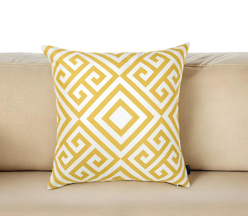 Orthopedic Pillows for Back Pain ReliefBack Support Pillows for Office Chairs18" Yellow and White Greek Key Throw Pillow Cover Orthopedic Pillows for Back Pain ReliefBack Support Pillows for Office Chairs18" Yellow and White Greek Key Throw Pillow Cover