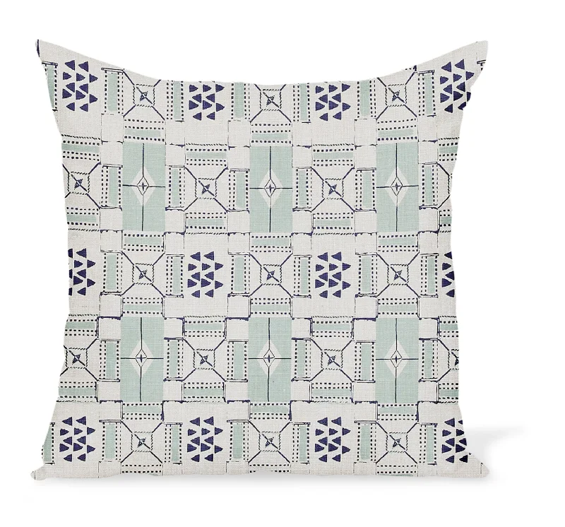 Velvet Pillows for a Touch of EleganceAdjustable Pillows for Customized ComfortPeter Dunham Textiles Mogador in Ocean/Indigo Pillow Velvet Pillows for a Touch of EleganceAdjustable Pillows for Customized ComfortPeter Dunham Textiles Mogador in Ocean/Indigo Pillow