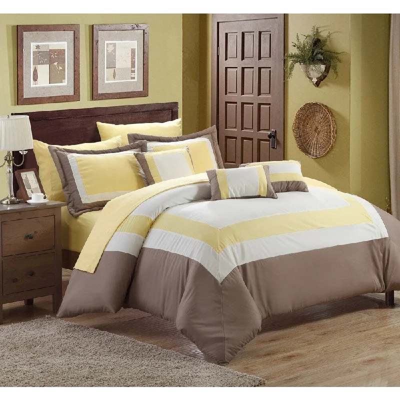 Yellow/Brown/White