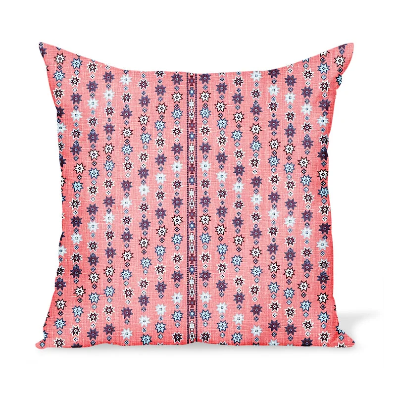 Soft and Fluffy Pillows for Bedroom ComfortDecorative Pillows for Living Room MakeoverPeter Dunham Textiles Cosima in Indian Pink Pillow Soft and Fluffy Pillows for Bedroom ComfortDecorative Pillows for Living Room MakeoverPeter Dunham Textiles Cosima in Indian Pink Pillow