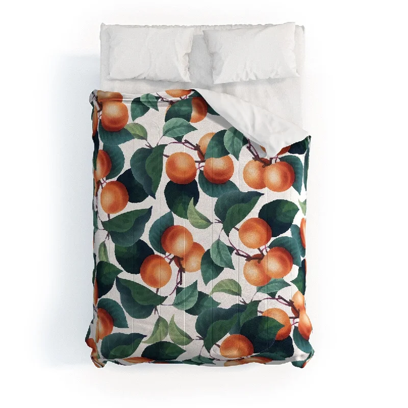 Full - size comforters suitable for full - sized beds in guest rooms or small bedrooms83 Oranges Tropical Fruit Pattern Made To Order Full Comforter Set Full - size comforters suitable for full - sized beds in guest rooms or small bedrooms83 Oranges Tropical Fruit Pattern Made To Order Full Comforter Set