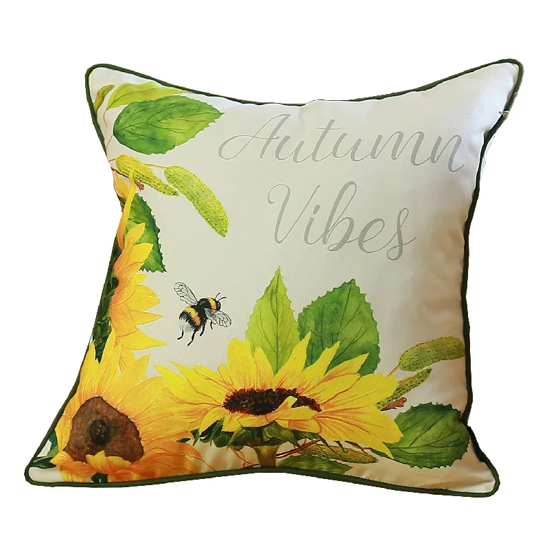 Orthopedic Pillows for Back Pain ReliefRound Pillows for Boho-Style InteriorsSet Of 4 Square Autumn Vibes Sunflower Pillow Covers Orthopedic Pillows for Back Pain ReliefRound Pillows for Boho-Style InteriorsSet Of 4 Square Autumn Vibes Sunflower Pillow Covers