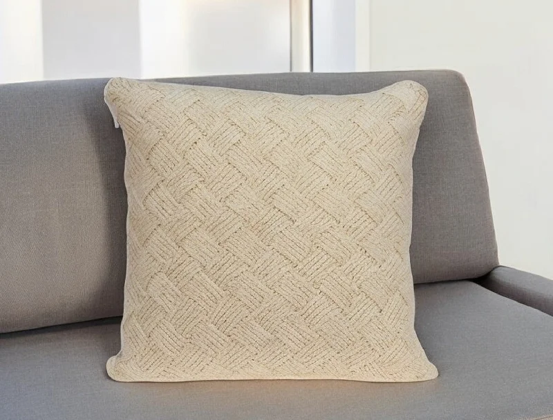 Plush Pillows for a Cozy BedFirm Pillows for Side Sleepers20" X 7" X 20" Transitional Beige Pillow Cover With Poly Insert Plush Pillows for a Cozy BedFirm Pillows for Side Sleepers20" X 7" X 20" Transitional Beige Pillow Cover With Poly Insert