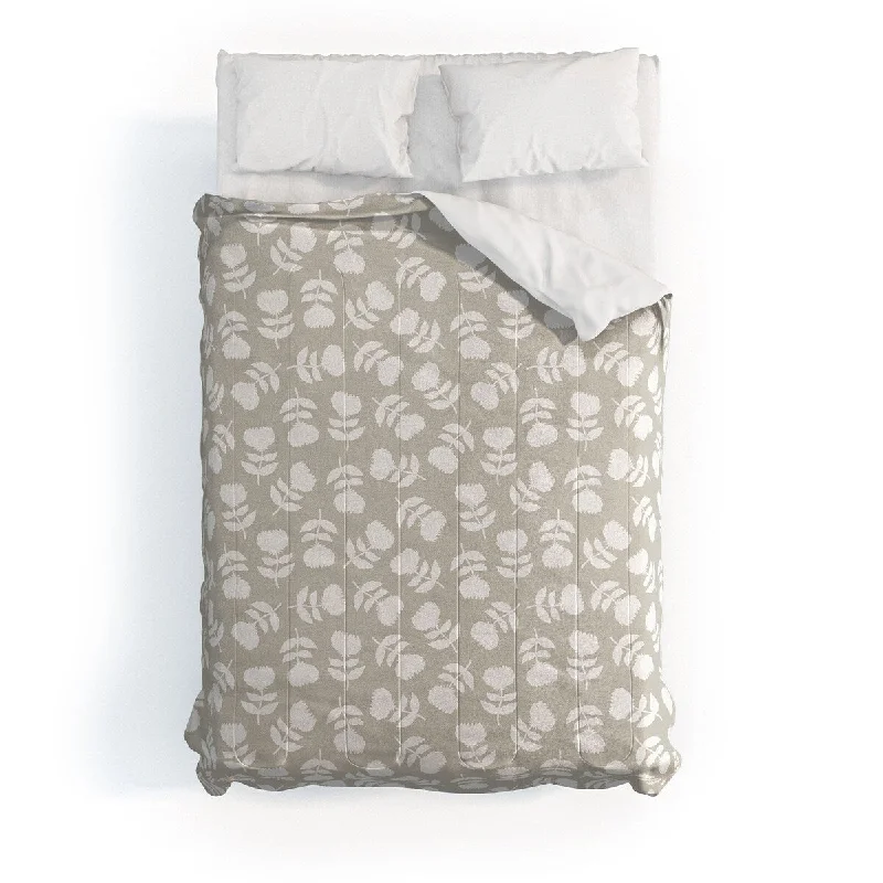 Silk - filled comforters for a luxurious and smooth touchLittle Arrow Design Co Vintage Floral Greige Made To Order Full Comforter Set Silk - filled comforters for a luxurious and smooth touchLittle Arrow Design Co Vintage Floral Greige Made To Order Full Comforter Set