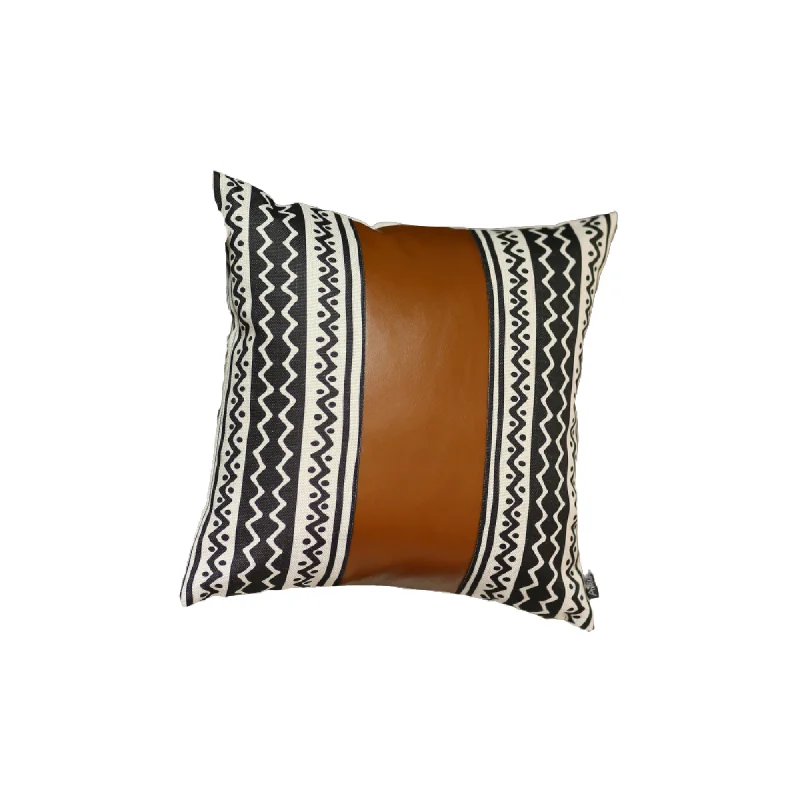 Pregnancy Pillows for Expectant MothersVelvet Pillows for a Touch of EleganceBrown Faux Leather And Zigzag Decorative Pillow Cover Pregnancy Pillows for Expectant MothersVelvet Pillows for a Touch of EleganceBrown Faux Leather And Zigzag Decorative Pillow Cover
