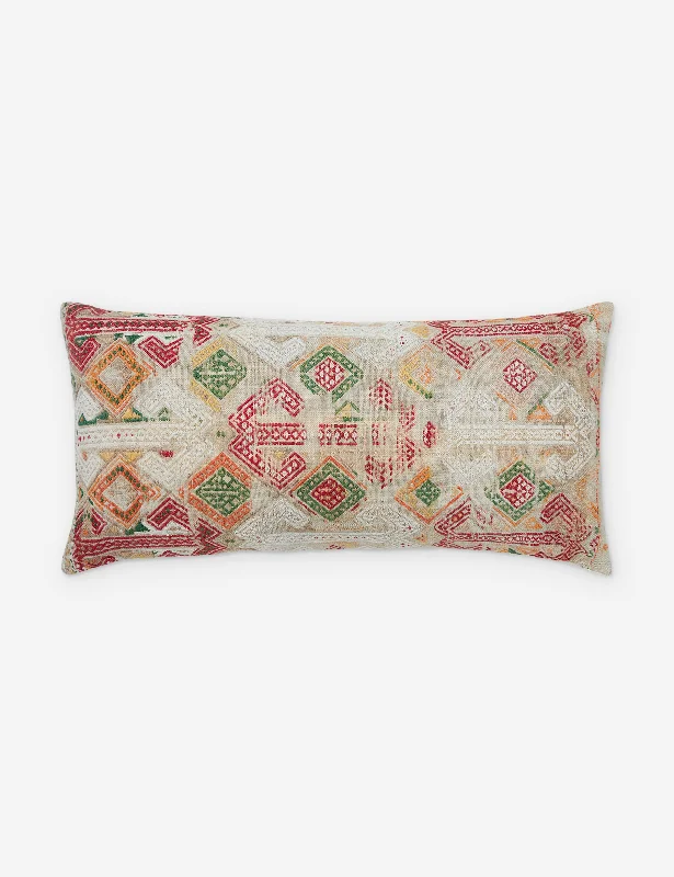 Silk Pillows for Smooth Skin and HairPlush Pillows for a Cozy BedEtemad Vintage Lumbar Pillow Silk Pillows for Smooth Skin and HairPlush Pillows for a Cozy BedEtemad Vintage Lumbar Pillow