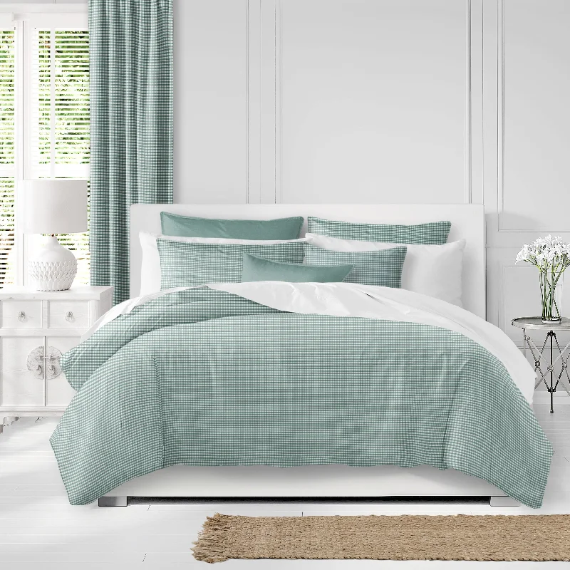 King - size comforters to fit large king - sized beds perfectlyRockton Check Aqua Comforter & Pillow Sham Set. King - size comforters to fit large king - sized beds perfectlyRockton Check Aqua Comforter & Pillow Sham Set.