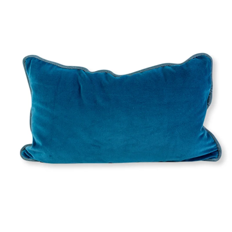 Velvet Pillows for a Touch of EleganceSilk Pillows for Smooth Skin and HairCharliss Velvet Lumbar Pillow - Peacock + Aqua - Case Only Velvet Pillows for a Touch of EleganceSilk Pillows for Smooth Skin and HairCharliss Velvet Lumbar Pillow - Peacock + Aqua - Case Only