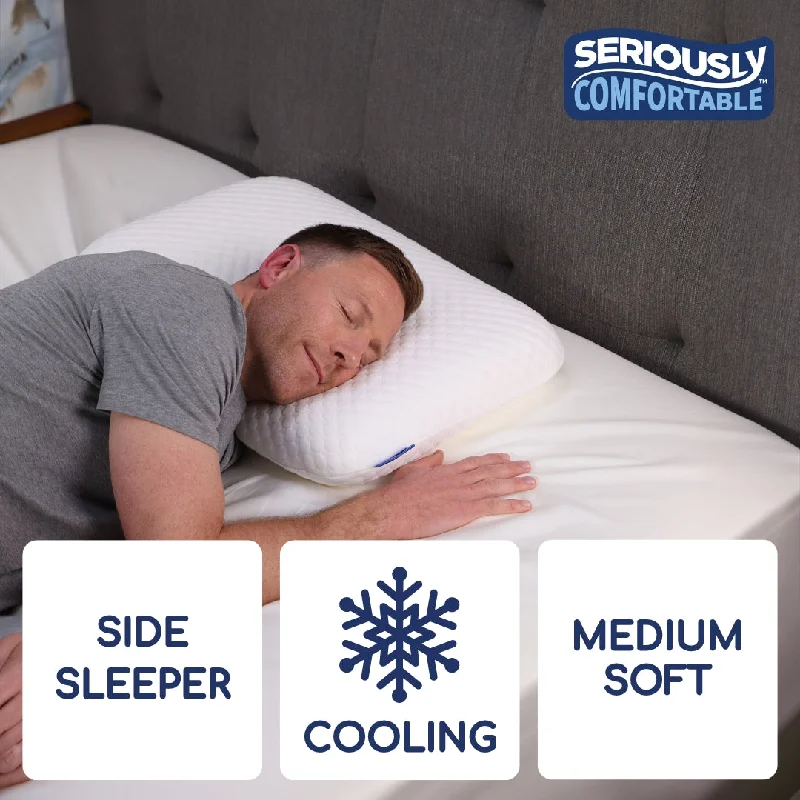 Square Pillows for Modern Home DecorLumbar Support Pillows for Car SeatsSeriously Comfortable Cool Memory Comfort Side Sleeper Pillow Square Pillows for Modern Home DecorLumbar Support Pillows for Car SeatsSeriously Comfortable Cool Memory Comfort Side Sleeper Pillow