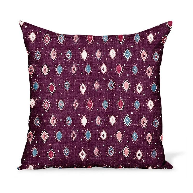 Square Pillows for Modern Home DecorOrthopedic Pillows for Back Pain ReliefPeter Dunham Textiles Oona in Aubergine Pillow Square Pillows for Modern Home DecorOrthopedic Pillows for Back Pain ReliefPeter Dunham Textiles Oona in Aubergine Pillow