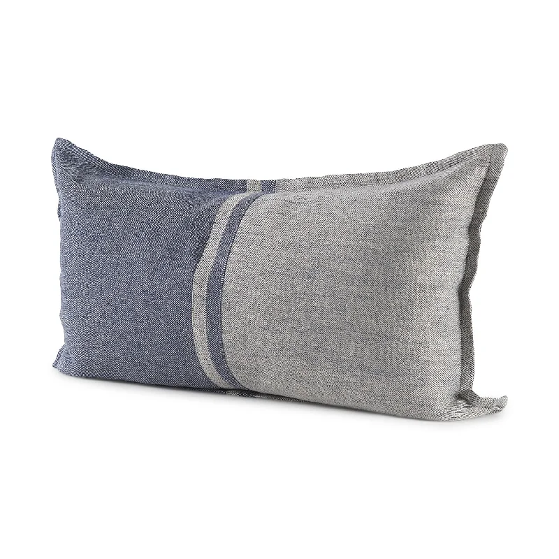 Down Alternative Pillows for Ethical ChoicesMemory Foam Pillows for Neck SupportGray And Blue Color Block Lumbar Pillow Cover Down Alternative Pillows for Ethical ChoicesMemory Foam Pillows for Neck SupportGray And Blue Color Block Lumbar Pillow Cover