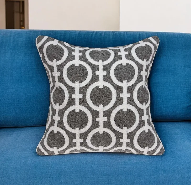 Hypoallergenic Pillows for Allergy SufferersLumbar Support Pillows for Car Seats20" X 7" X 20" Transitional Gray And White Accent Pillow Cover With Poly Insert Hypoallergenic Pillows for Allergy SufferersLumbar Support Pillows for Car Seats20" X 7" X 20" Transitional Gray And White Accent Pillow Cover With Poly Insert