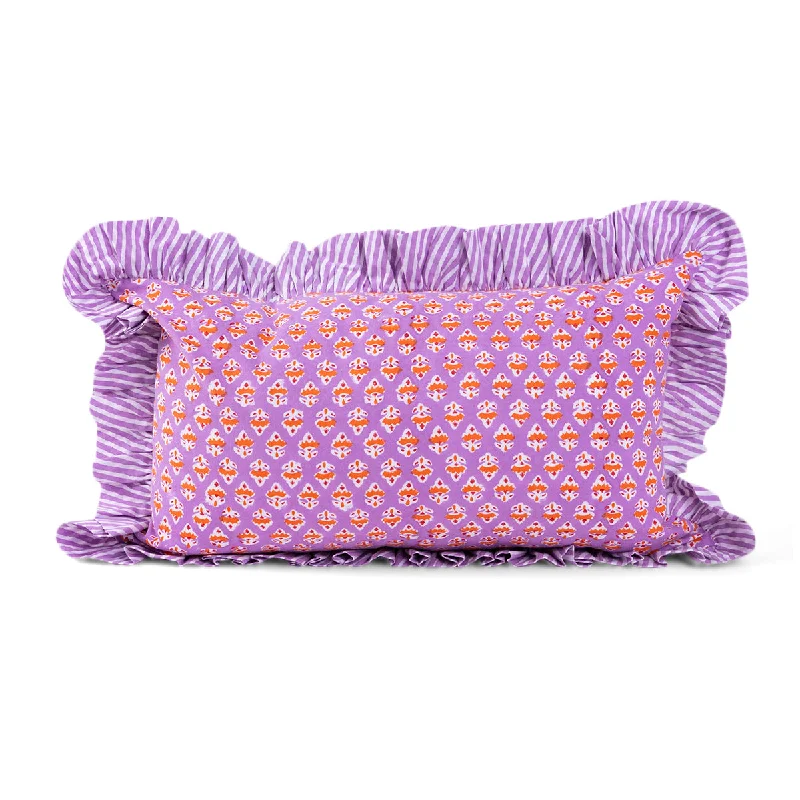 Travel Pillows for Long JourneysMemory Foam Pillows for Neck SupportRuffle Lumbar Pillow - Ambroeus - Case Only Travel Pillows for Long JourneysMemory Foam Pillows for Neck SupportRuffle Lumbar Pillow - Ambroeus - Case Only