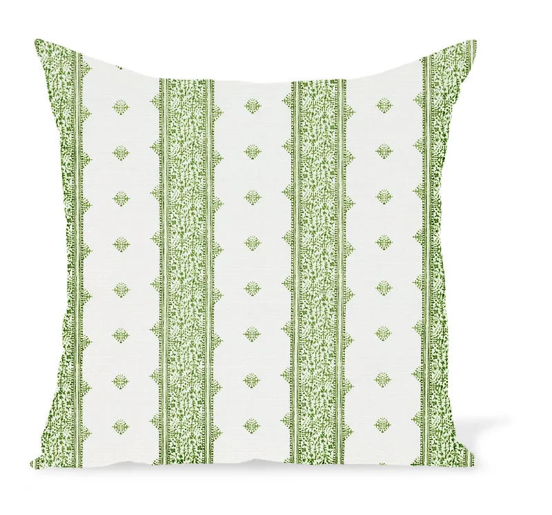 Memory Foam Pillows for Neck SupportOrthopedic Pillows for Back Pain ReliefPeter Dunham Textiles Outdoor Fez in Green on White Pillow Memory Foam Pillows for Neck SupportOrthopedic Pillows for Back Pain ReliefPeter Dunham Textiles Outdoor Fez in Green on White Pillow
