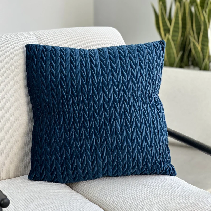 Kids Pillows with Fun DesignsSoft and Fluffy Pillows for Bedroom ComfortBraided Cushion Satin Teal Pillow 18" Kids Pillows with Fun DesignsSoft and Fluffy Pillows for Bedroom ComfortBraided Cushion Satin Teal Pillow 18"