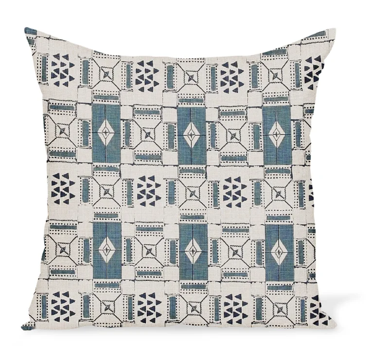 Round Pillows for Boho-Style InteriorsKids Pillows with Fun DesignsPeter Dunham Textiles Mogador in Blue/Indigo Pillow Round Pillows for Boho-Style InteriorsKids Pillows with Fun DesignsPeter Dunham Textiles Mogador in Blue/Indigo Pillow