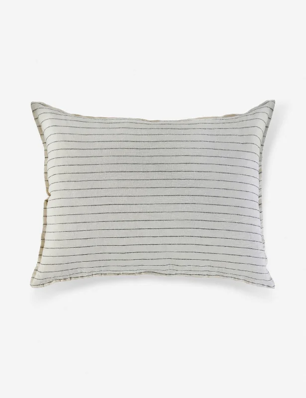 Memory Foam Pillows for Neck SupportKids Pillows with Fun DesignsBlake Linen Striped Pillow by Pom Pom at Home Memory Foam Pillows for Neck SupportKids Pillows with Fun DesignsBlake Linen Striped Pillow by Pom Pom at Home