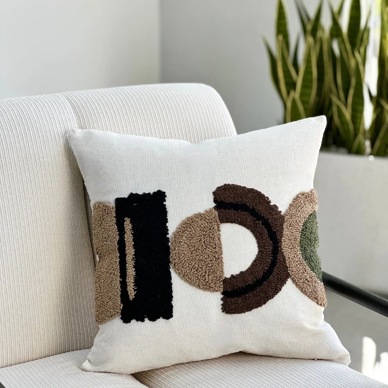 Square Pillows for Modern Home DecorVelvet Pillows for a Touch of EleganceEmbroidery Brown Arch Pillow Square Pillows for Modern Home DecorVelvet Pillows for a Touch of EleganceEmbroidery Brown Arch Pillow